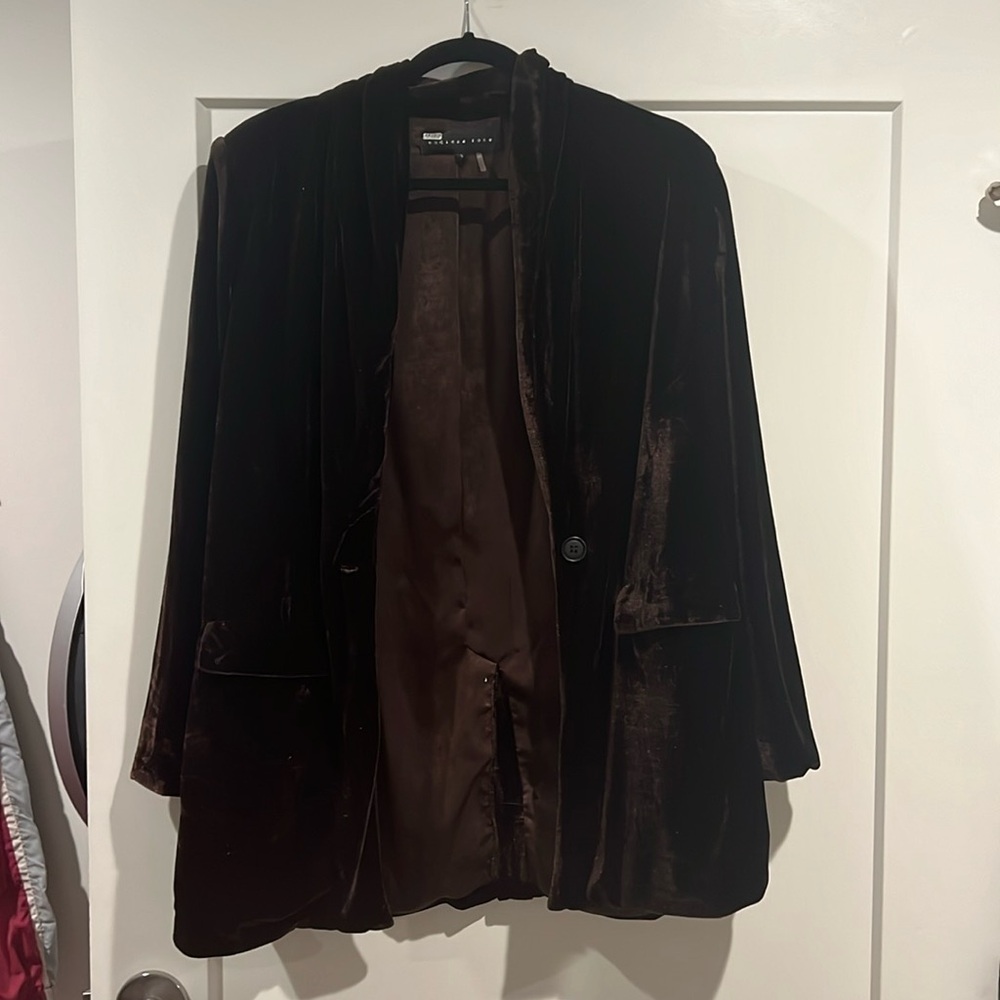 Endless rose size S velvety blazer - worn once